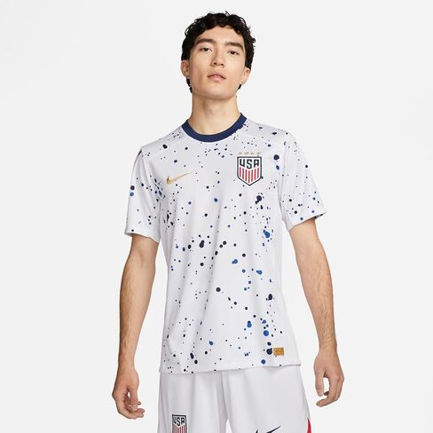 Nike USA Home Men's Jersey 23' (as1, Alpha, s, Regular, Regular) White in Saudi Arabia