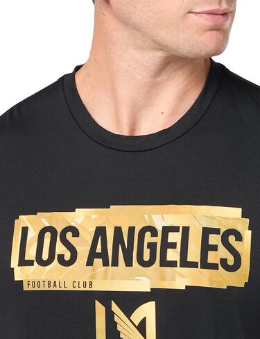 adidas Men's Los Angeles Football Club Lafc MLS Short Sleeve T-Shirt in Saudi Arabia