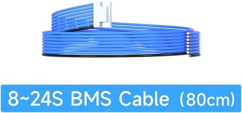 800mm 24AWG Blue Sampling Cable for 4-8S/8-17S/8-24S Smart Active Balance BMS in Kuwait