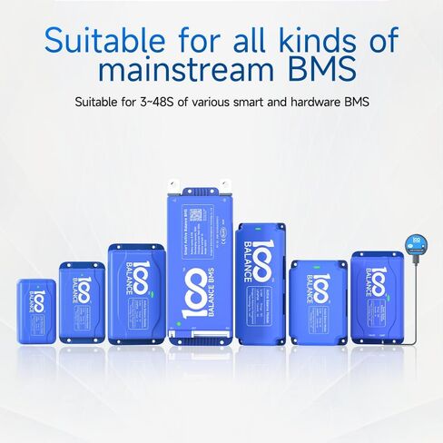 800mm 24AWG Blue Sampling Cable for 4-8S/8-17S/8-24S Smart Active Balance BMS in Kuwait