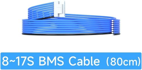 800mm 24AWG Blue Sampling Cable for 4-8S/8-17S/8-24S Smart Active Balance BMS in Kuwait