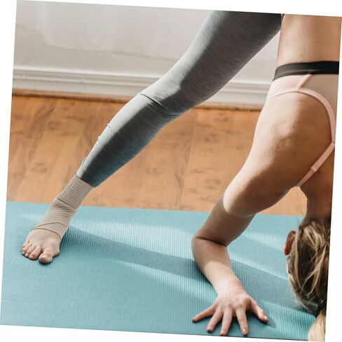 Skin Color Adjustable Compression Ankle Brace Strap Sports Ankle Support for Injury Prevention and Stabilization Breathable Foot Sleeve for Men and Women in Saudi Arabia