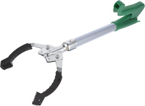 Cabilock 1pc Trash Pickup Tool Aluminum Alloy Rod Clamp Simple Design Comfortable to Hold in Saudi Arabia