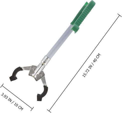 Cabilock 1pc Trash Pickup Tool Aluminum Alloy Rod Clamp Simple Design Comfortable to Hold in Saudi Arabia