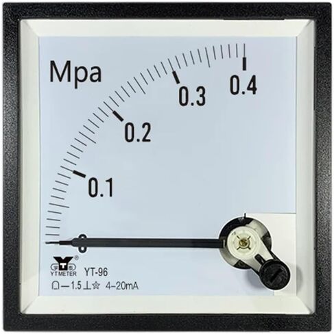 CP96 Pressure megapascal Meter 4-20mA Input 1mpa 25bar 10v Voltage 0.4mpa be96 CZ96(25Mpa 4-20mA) in Saudi Arabia