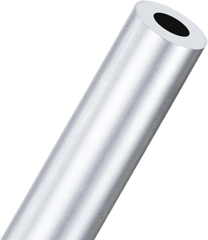 2-Pack 100mm 6063 Aluminum Round Tube, 32mm ID 35mm OD Seamless Aluminum Tubing for Construction/Machining/DIY Crafting, Metal Straight Pipe [1.26"x1.38"x4"] in Saudi Arabia
