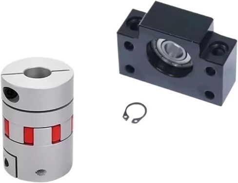 Metal Ball Screw nut 150mm-1000mm SFU2005 Motor Kits and Ball Screw Spindle Kits for Engraving Machine Accessories(650mm) in Saudi Arabia