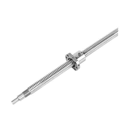 Metal Ball Screw nut 1pcs SFU2510 200-1000mm Ball Screw Processing Mode for 3D Printer Ball Nut Ball Screw End Machined(650mm) in Saudi Arabia