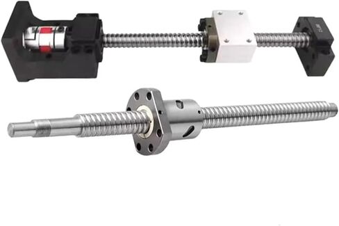 Metal Ball Screw nut Left Hand Ball Screw SFU2510 200mm-1000mm Ball Screw Kits and HM20-86 C5+BF20 End Support Kits Use for Engraving Machine Accessorie(750mm) in Saudi Arabia