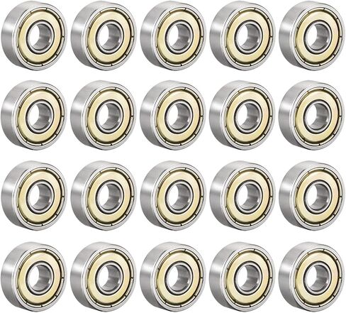 كرة كربونية عميقة الأخدود Beariang 604-609 ZZ/RS درع/مختومة من النوع 607zz (20QTY) in Saudi Arabia