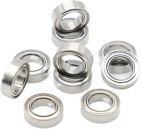 10pcs smr106zzw2.5 محامل مصغرة 6x10x2.5 مم ABC-7 كرة من الفولاذ المقاوم للصدأ تحمل MR106 SMR106 Z ZZ in Saudi Arabia