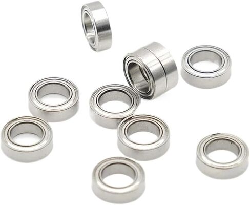 10pcs smr106zzw2.5 محامل مصغرة 6x10x2.5 مم ABC-7 كرة من الفولاذ المقاوم للصدأ تحمل MR106 SMR106 Z ZZ in Saudi Arabia