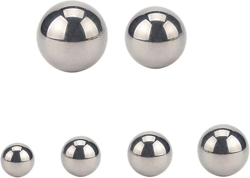 300pcs عالية الدقة تحمل كرات الصلب الكروم 2/32 1/8 5/32 3/16 7/32 1/4 بوصة الصلبة G25 الكرة الصلب in Saudi Arabia