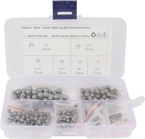 300pcs عالية الدقة تحمل كرات الصلب الكروم 2/32 1/8 5/32 3/16 7/32 1/4 بوصة الصلبة G25 الكرة الصلب in Saudi Arabia