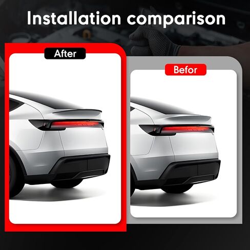 يناسب المفسد الخلفي لنموذج Tesla Y 2021-2024 Model 3 2021-2024 ، الإصدار الذي تمت ترقيته لنماذج طراز 3/Y متعددة ، للحصول على موديل Y Model 3 (Gloss Black) in Saudi Arabia