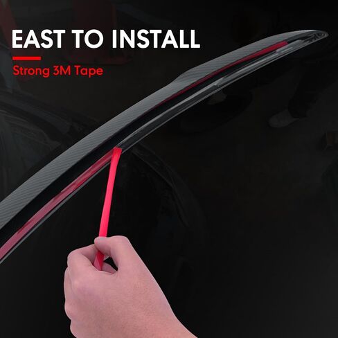 يناسب المفسد الخلفي لنموذج Tesla Y 2021-2024 Model 3 2021-2024 ، الإصدار الذي تمت ترقيته لنماذج طراز 3/Y متعددة ، للحصول على موديل Y Model 3 (Gloss Black) in Saudi Arabia