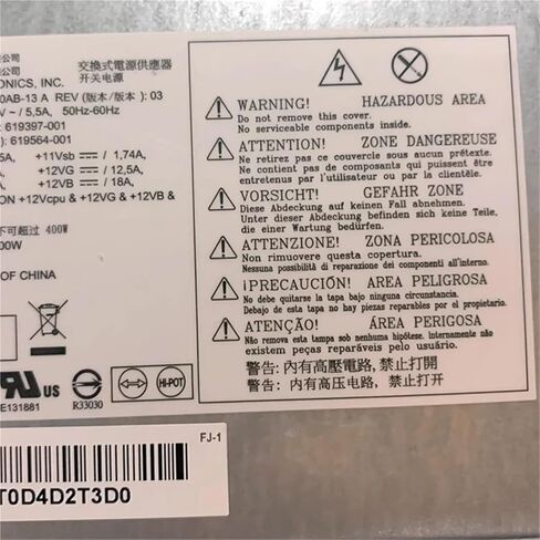 DPS-400AB-13A 619397-001 619564-001 لـ Z210 STARTOP POWER in Kuwait