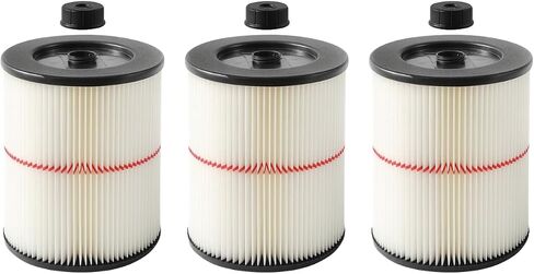 Nispira 9-17816 17816 Red Stripe Replacement HEPA Filter for Craftsman Craftsman Shop Vac Wet/Dry Vacuum 5/6/8/12/16/32 Gallon Larger, 1 Pack in Saudi Arabia