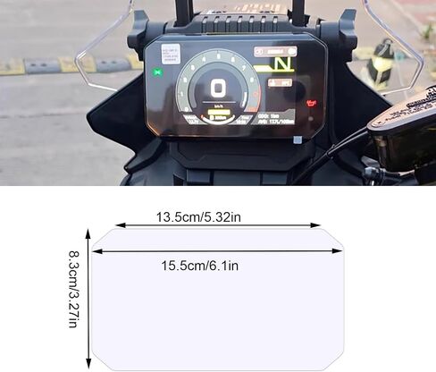 2 Set Dashboard Screen Protector Motorcycle Instrument Protective Film Accessories Replacement for CFMOTO 450MT 450 MT 2024 2025 /450NK 450 NK 2024 2025 /450SR 450 SR 2023 2024(Ultra Clear Dash Film) in Saudi Arabia