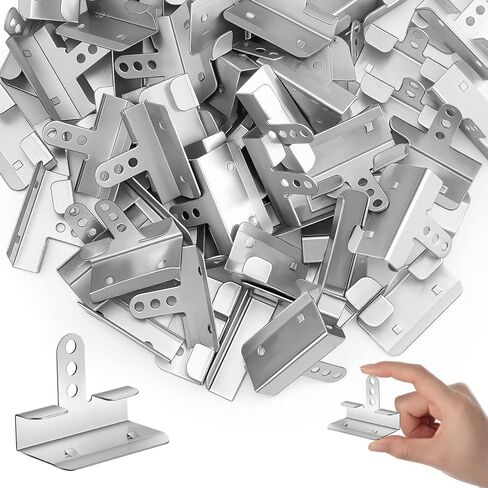 Shimeyao 100 Pack 1/2 بوصة ركن الركن Drywall Clip Clip Drywall Repair Clip Back-Up Saver in Kuwait
