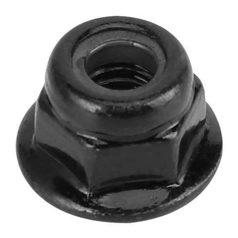 12 PCS NUTS TRACK ، RC NUTS ، 4 مم قفل القفل غير المتوافق مع SCX10 ، 1/10 RC طراز سيارة (أسود) in Saudi Arabia