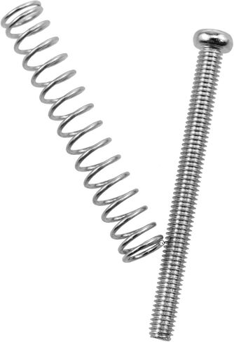 AYLIFU Pickup Height Adjustment Screw Pickup Screw Spring Electric Guitar Accessories Humbucker Pickup Occulted Color 0.1x1.24inch For American Thread Pickups 12set (0.1x1.24inch) in Saudi Arabia