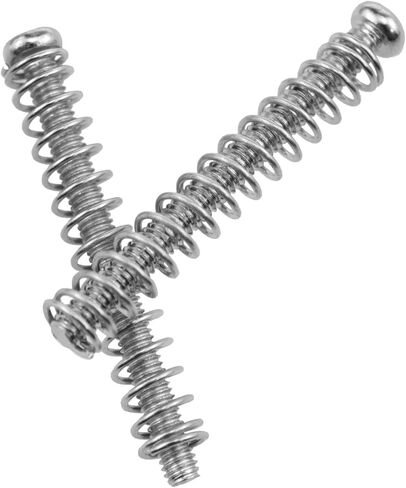 AYLIFU Pickup Height Adjustment Screw Pickup Screw Spring Electric Guitar Accessories Humbucker Pickup Occulted Color 0.1x1.24inch For American Thread Pickups 12set (0.1x1.24inch) in Saudi Arabia