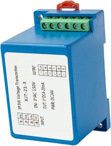 المستشعر ثلاثي المراحل 4-Ware AC220V 4-20MA RS485 الإخراج AC 380V 465V الجهد (المدخلات AC0-250V ، DC24V POWER SUVENT_RS485 OUTPUT) in Kuwait