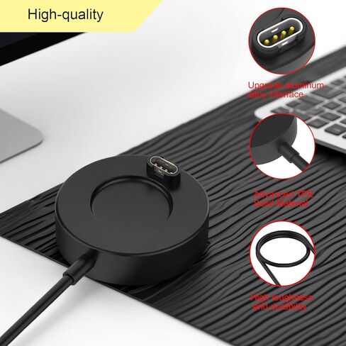 محول شاحن USB-C لـ Garmin-لـ Fenix ​​8/7/6/5 لـ Forerunner 45-965 لـ Vivoactive 3-6 لـ Venu للغريزة لـ Quatix لـ Tactix لـ D2 لنهج Barklimiter for Vivomove for etc in Kuwait