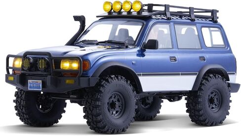 FMS 1/10 LC80 RC Crawler ، FCX10 TOYOTA RC ROCK CRAWLER مع الإضاءة ، سيارة الهواية على الطرق الوعرة للبالغين ، RS تحتاج إلى إكمال (رمادي) in Kuwait