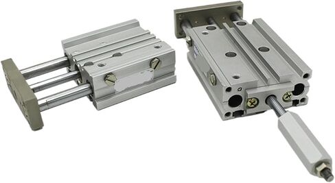 1PCS MGPMJ أسطوانة الهواء الهوائية 3 ROD قابلة للتعديل MGPMJ12-125-100 MGPMJ12-150-100 MGPMJ12-175-100 MGPMJ12-200-100 (MGPMJ12X125-100) in Kuwait