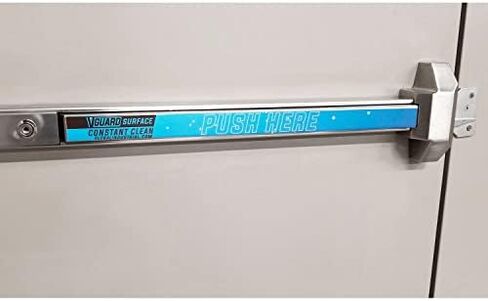شريط ذعر مضادات الميكروبات الصناعية العالمية V-Guard Clean Clean Panic Bar ، 20 "× 2" ، 10/حزمة in Saudi Arabia