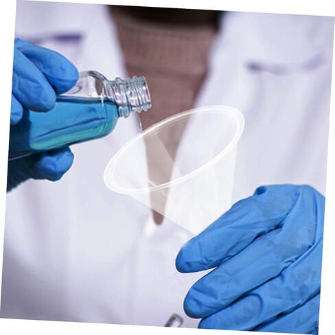 Pretyzoom 20pcs مجموعة قمع البلاستيك مجموعة الترشيح للمطبخ المنزلي والاستخدام المختبري in Saudi Arabia