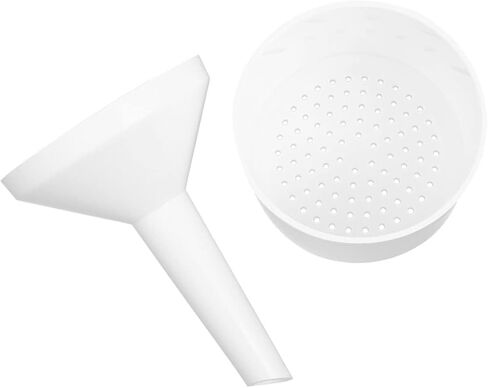 GLEAVI 2Pcs Buchner Funnel Set PP Plastic Filtration Funnels for Laboratory Detachable Filter Paper for Liquid and Powder Filtration in Saudi Arabia