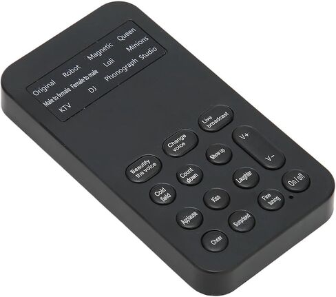 AqxReight Voice Changer Handheld Voice Changer Device 8 Mostrice Machin in Saudi Arabia