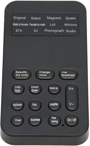 AqxReight Voice Changer Handheld Voice Changer Device 8 Mostrice Machin in Saudi Arabia