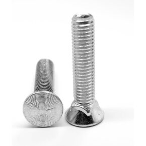 5/8 "-11 × 2 3/4" الخيط الخشن الصف 5 محراث الترباس #3 رأس مسطح متوسطة الكربون الصلب المطلي PK 75 in Saudi Arabia