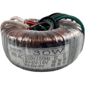 30W مضخم طاقة حلقي مزدوج 18V مزدوج 9V HIFI مزود الطاقة أحادي الطور (المحول) in Saudi Arabia