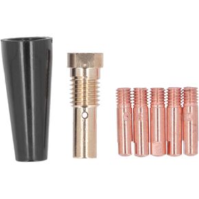 ناشر غاز شعلة البلازما 7 PCS تعيين البلازما شعلة النحاس النحاس نصيحة الفوهة النموذجية لحام الشعلة لحام ل 14AK in Saudi Arabia