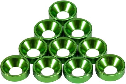لـ SCX10 لـ TRX4 MOA Aluminium Alumoy M3 Counters Unodisting Washers Shafty RC Crawler for Chassis Pumper Bar Bar Builds DIY RC Car Parts (Black) in Saudi Arabia