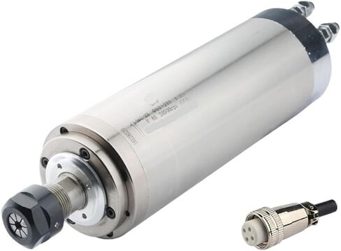 2.2kW 220V 380V محرك مغزل مبرد بالمياه 4 قطع تحمل ER20 Chuck Diameter 80x235mm GDZ-23 (2.2KW ER20 220V) in Kuwait