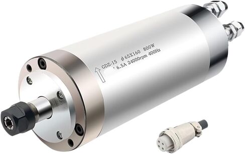 800W water-cooled spindle GDZ-15 CNC 0.8kw ER11 4 bearings(380V) in Kuwait