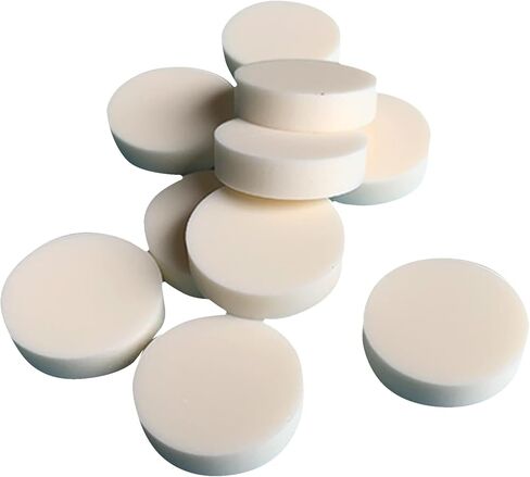 الألومينا السيراميك جولة لوحة العزل ورقة السيراميك الألومينا للتصنيع الميكانيكي 10pcs ، القطر 8 مم ، سمك: 1 مم (سمك: 0.63 مم) in Kuwait
