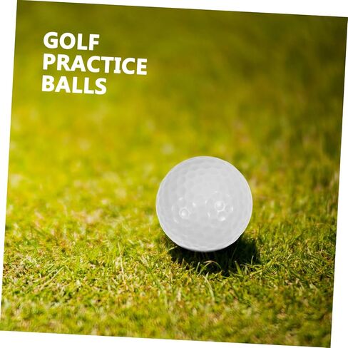 10pcs Dual Golf Practice for Indoor Training Lightweight Golf for Swing Practice Easy Visibility for All Skill Levels in Saudi Arabia