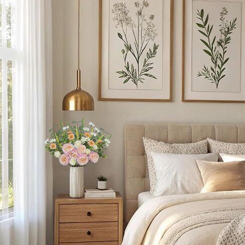 إكليل من الزهور الصيفية الربيع للباب الأمامي ، 22 بوصة الأزرق والأبيض الكوبية الاصطناعية وإكليل السحلية مع التوت والمساحات الخضراء ، ديكور الأزهار المزرعة ، لنافذة جدار الباب الأمامي الداخلي في الهواء الطلق in Kuwait