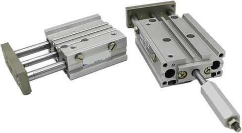 1PCS MGPMJ أسطوانة الهواء الهوائية 3 ROD قابلة للتعديل اسطوانة MGPMJ20-100-100 MGPMJ20-125-100 MGPMJ20-150-100 MGPMJ20-175-100 TCMJ (MGPMJ25X100-100) in Saudi Arabia