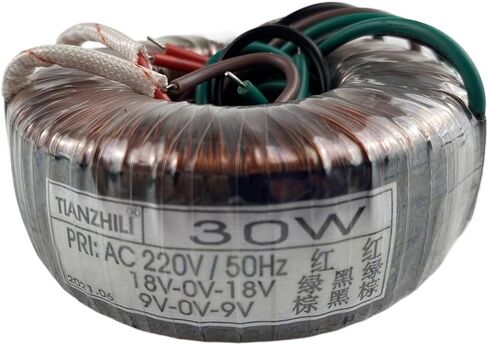 30W مضخم طاقة حلقي مزدوج 18V مزدوج 9V HIFI مزود الطاقة أحادي الطور (المحول) in Saudi Arabia