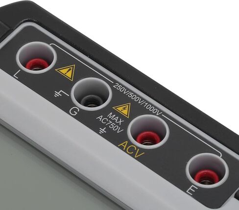 Electronic Megohmmeter LCD Backlight Insulation Tester Portable Handheld for Motor Cable Testing in Saudi Arabia