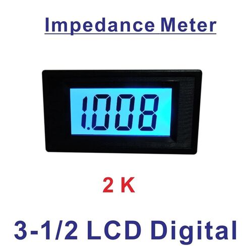 2K مقاومة متر LCD العداد الرقمي أوم اختبار AC / DC8-12V أوم 2KΩ متر 3.5 اختبار المقاوم الرقمي أوم الإضاءة الخلفية الأزرق in Saudi Arabia