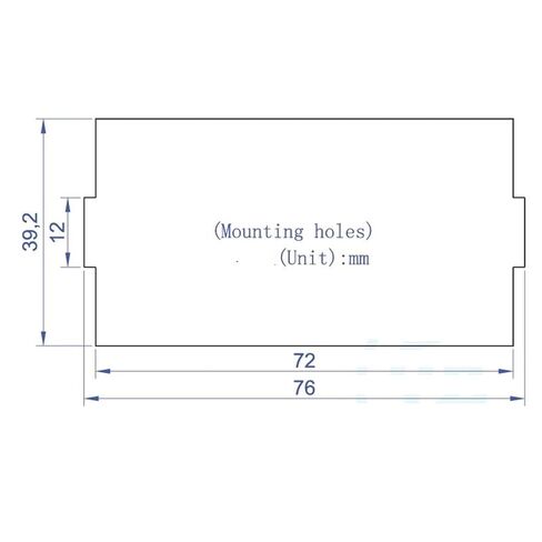 2K مقاومة متر LCD العداد الرقمي أوم اختبار AC / DC8-12V أوم 2KΩ متر 3.5 اختبار المقاوم الرقمي أوم الإضاءة الخلفية الأزرق in Saudi Arabia